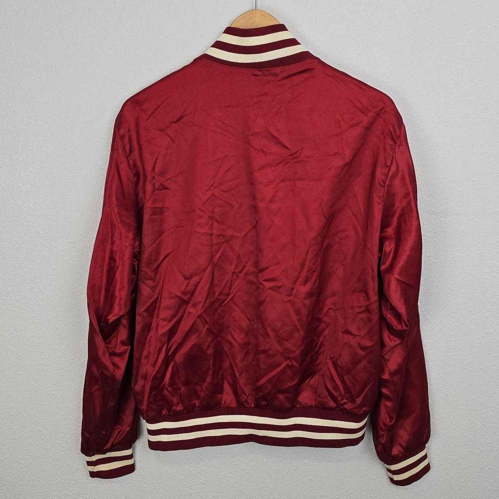 Vintage Winston 500 Talladega Satin Bomber Jacket Medium R.J.‎ Reynolds USA - Picture 2 of 11